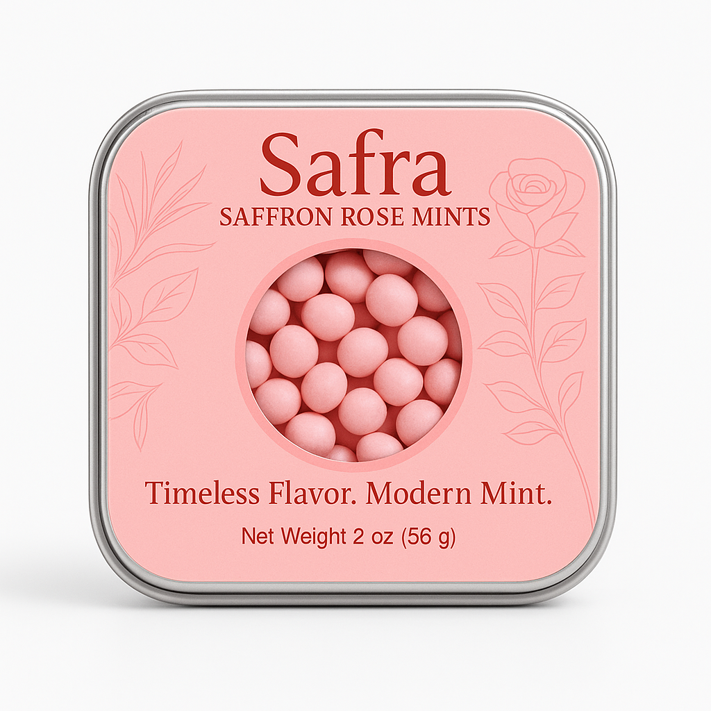 Safra - Saffron Rose Mint